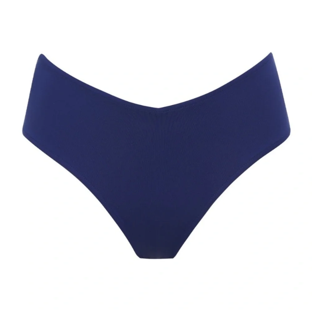 New! Frankie’s Bikinis x Sydney Sweeney Noemi bikini bottom navy 1090